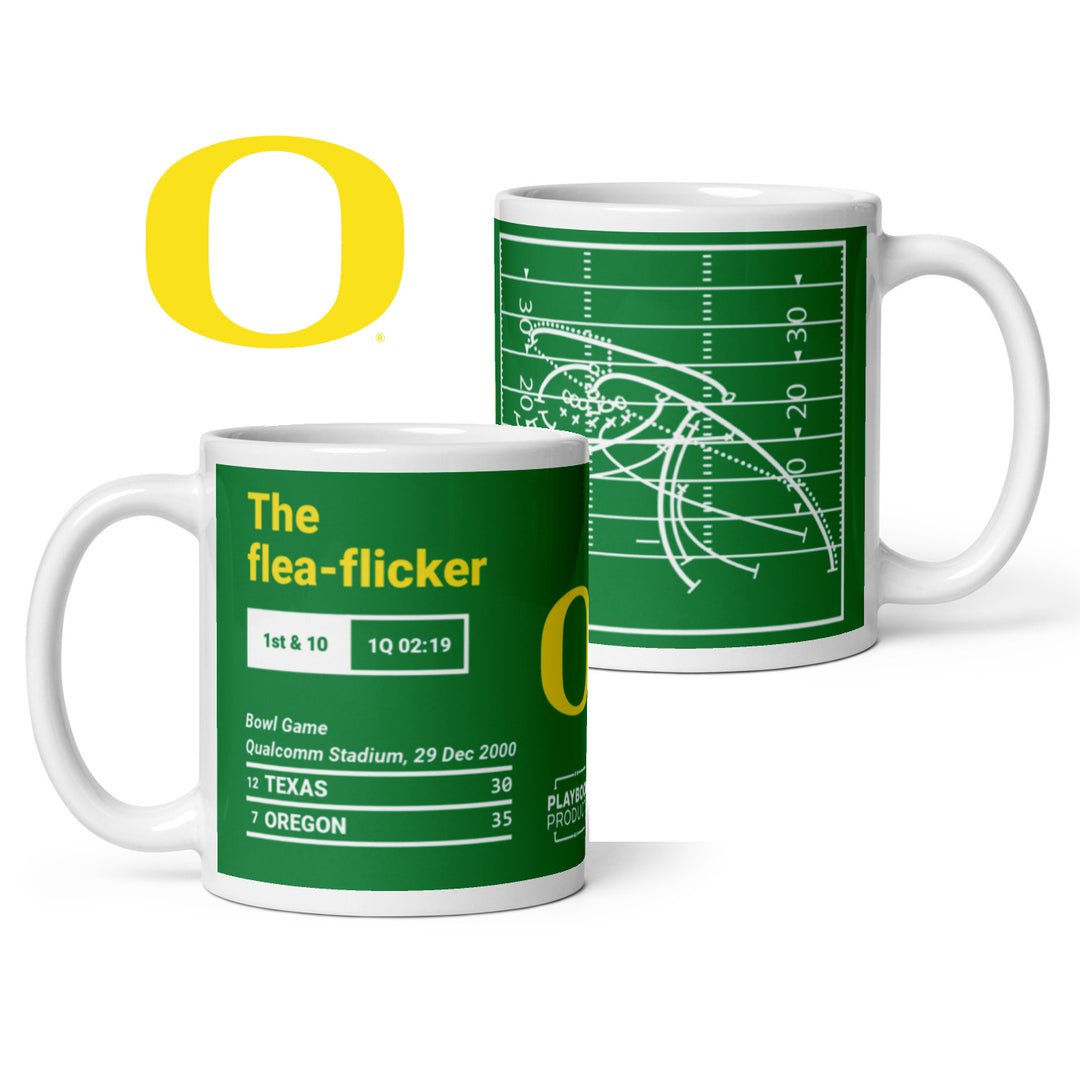 Oregon Football Greatest Plays Mug: The flea-flicker (2000)