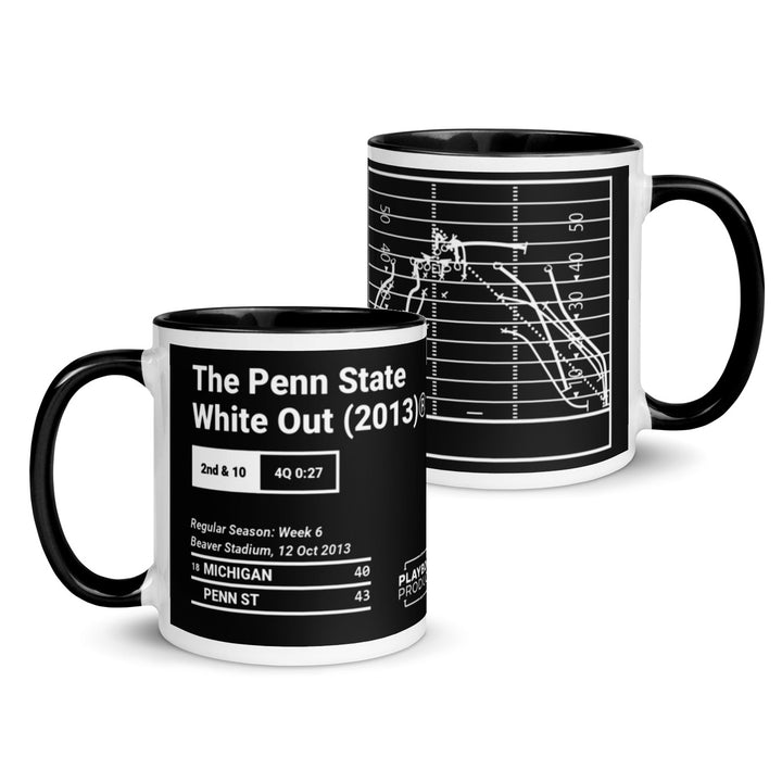 Penn State Football Greatest Plays Mug: The Penn State White Out (2013)® (2013)