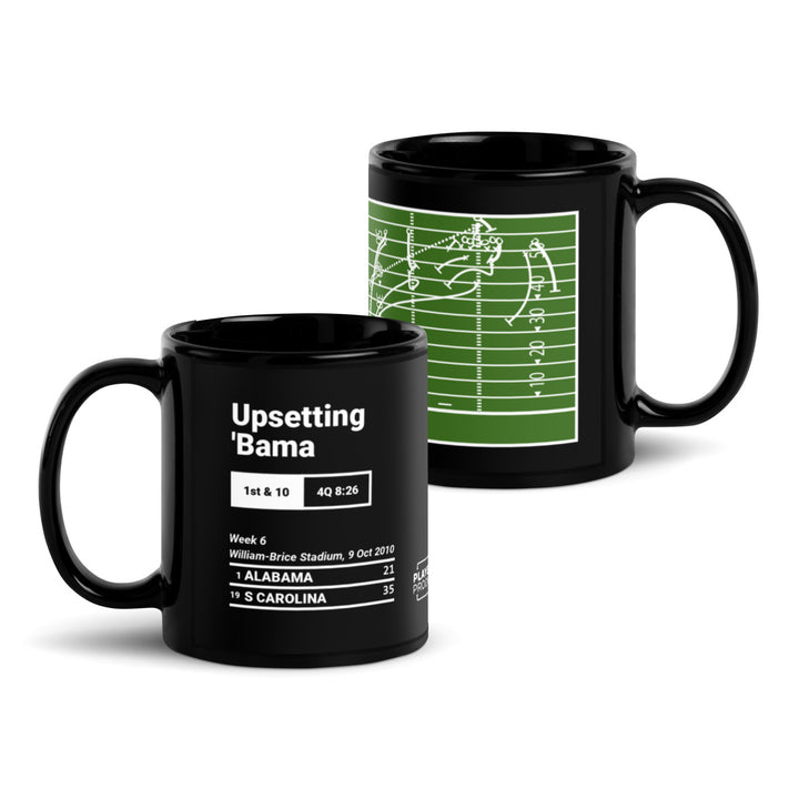 Greatest South Carolina Football Plays Mug: Upsetting 'Bama (2010)