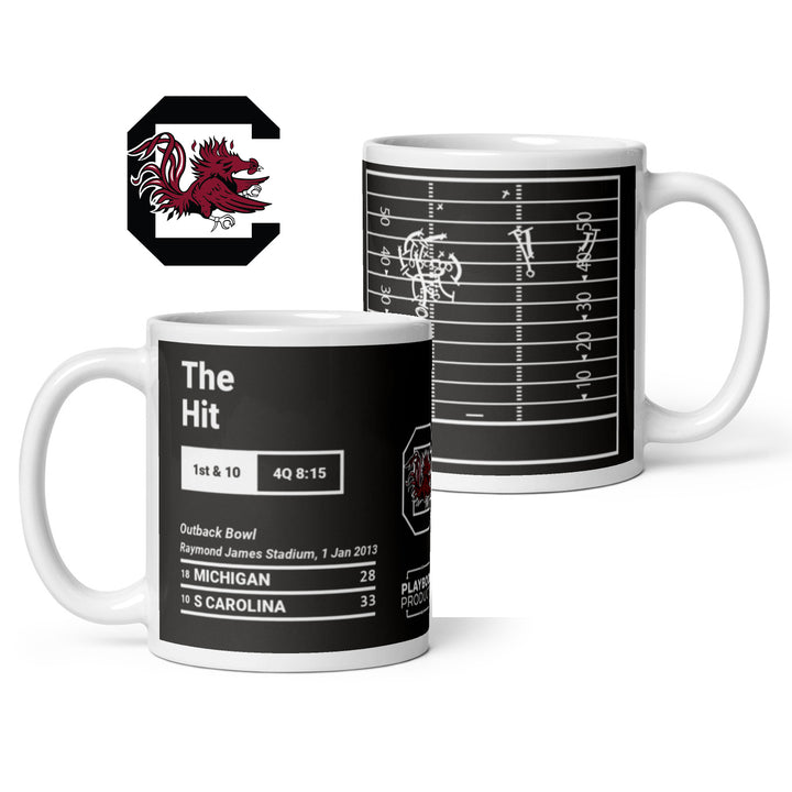 South Carolina Football Greatest Plays Mug: The Hit (2013)