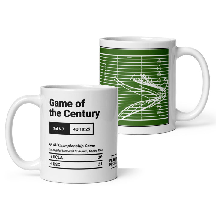 USC Football Greatest Plays Mug: Game of the Century (1967)