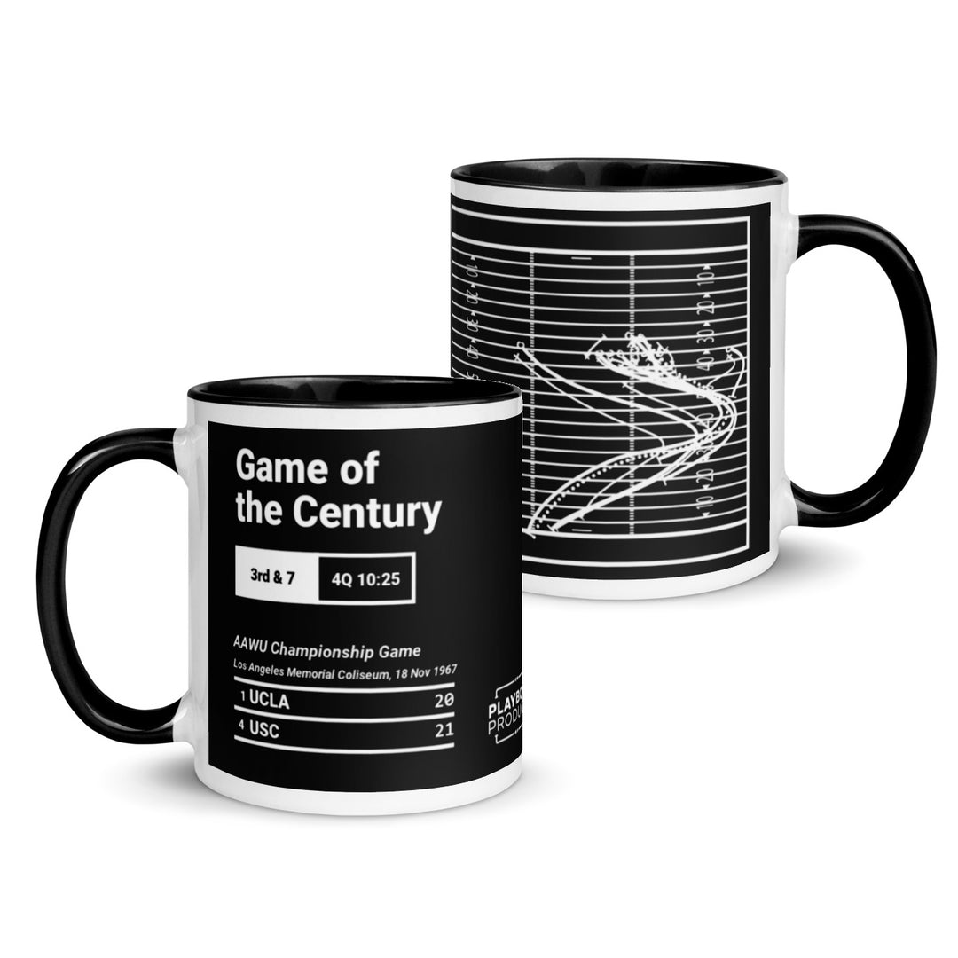 USC Football Greatest Plays Mug: Game of the Century (1967)