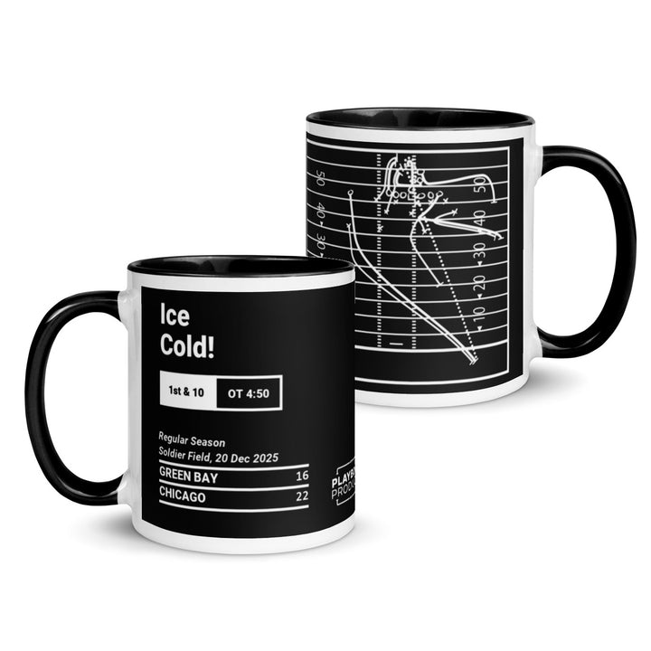 Chicago Bears Greatest Plays Mug: Ice Cold! (2025)