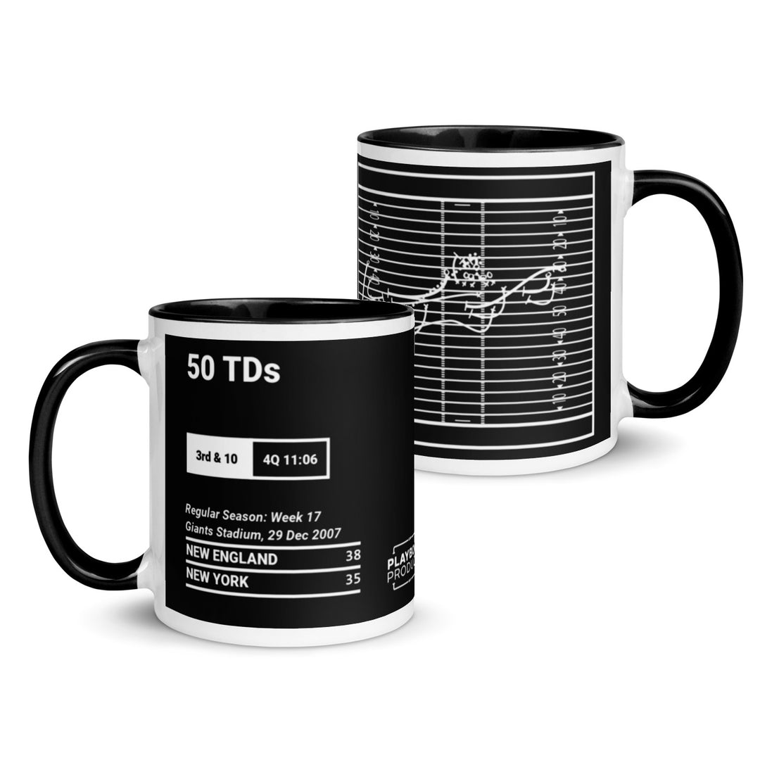 New England Patriots Greatest Plays Mug: 50 TDs (2007)