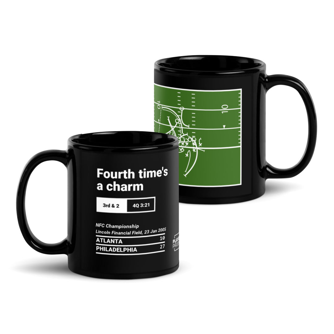 Philadelphia Eagles Greatest Plays Mug: Fourth time's a charm (2005)