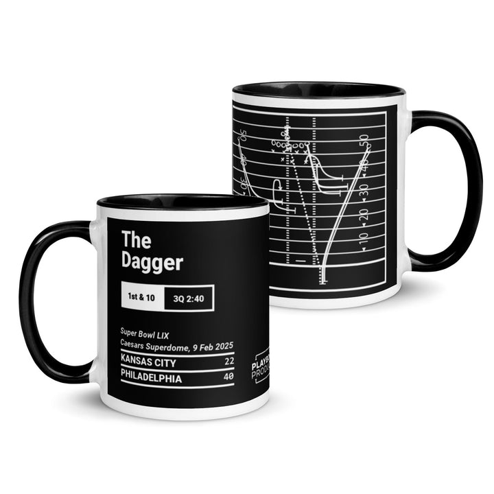 Philadelphia Eagles Greatest Plays Mug: The Dagger (2025)