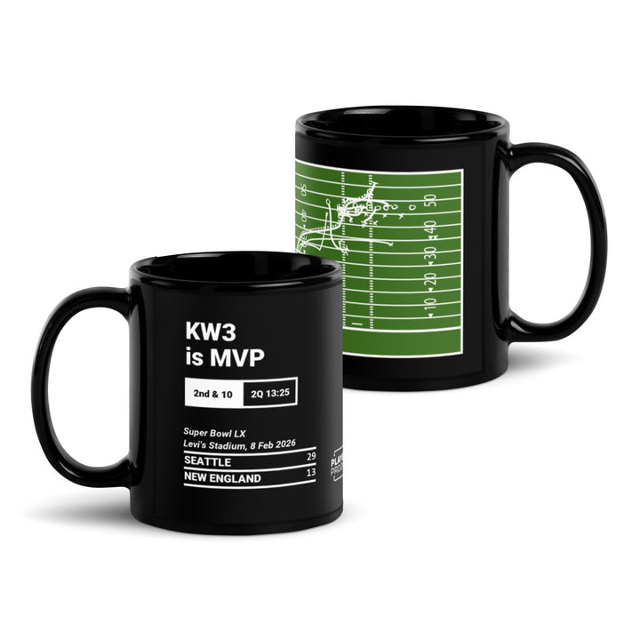 Seattle Seahawks Greatest Plays Mug: KW3 is MVP (2026)