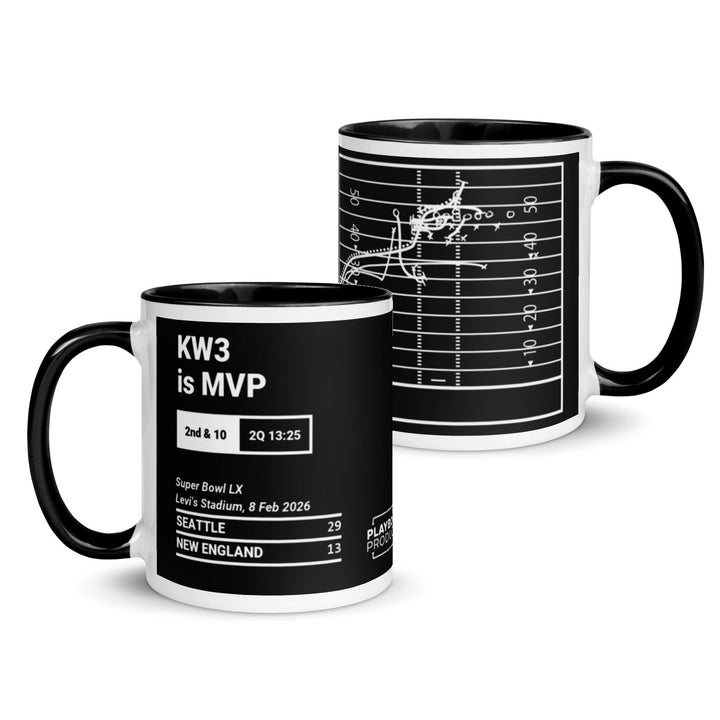 Seattle Seahawks Greatest Plays Mug: KW3 is MVP (2026)