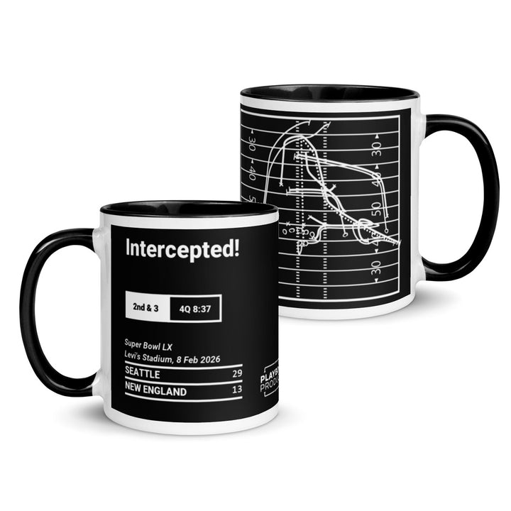 Seattle Seahawks Greatest Plays Mug: Intercepted! (2026)