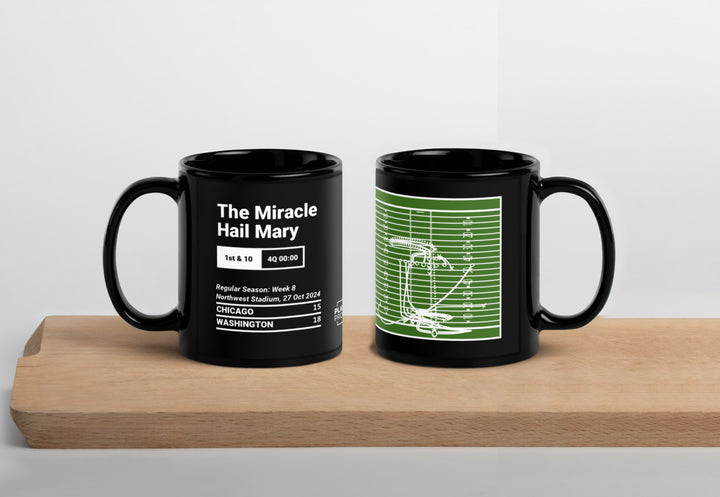 Washington Commanders Greatest Plays Mug: The Miracle Hail Mary (2024)