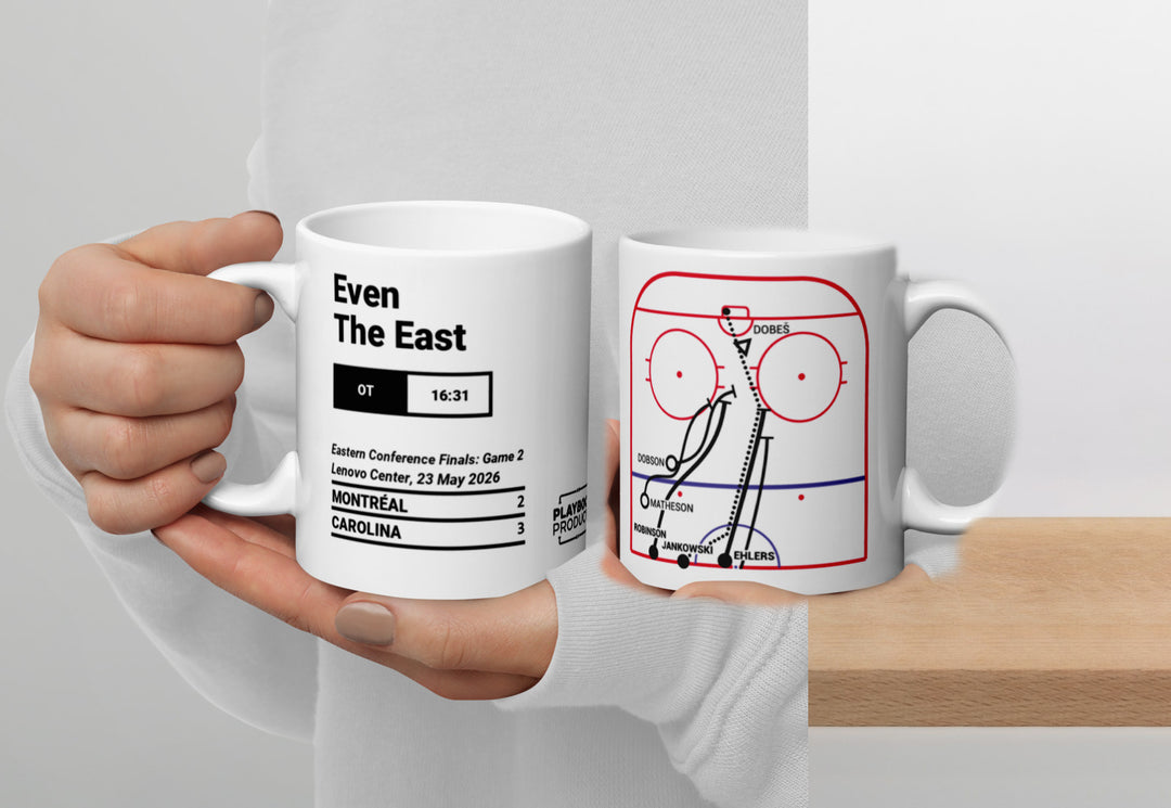 Carolina Hurricanes Greatest Goals Mug: Even The East (2026)