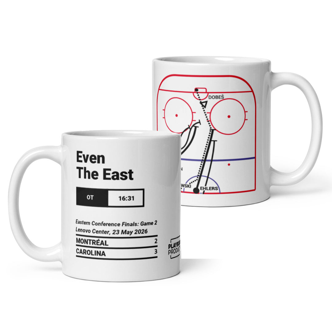 Carolina Hurricanes Greatest Goals Mug: Even The East (2026)