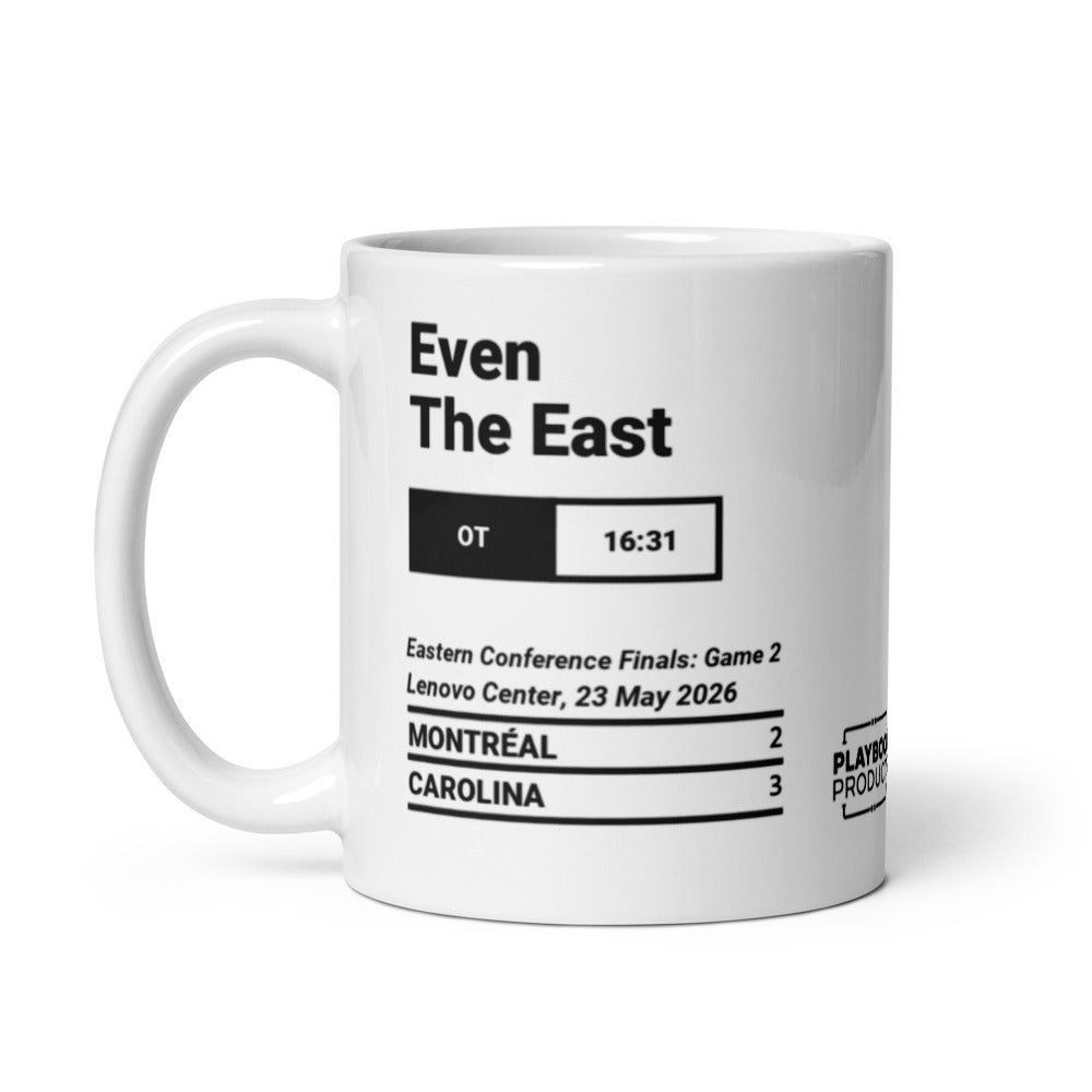 Carolina Hurricanes Greatest Goals Mug: Even The East (2026)