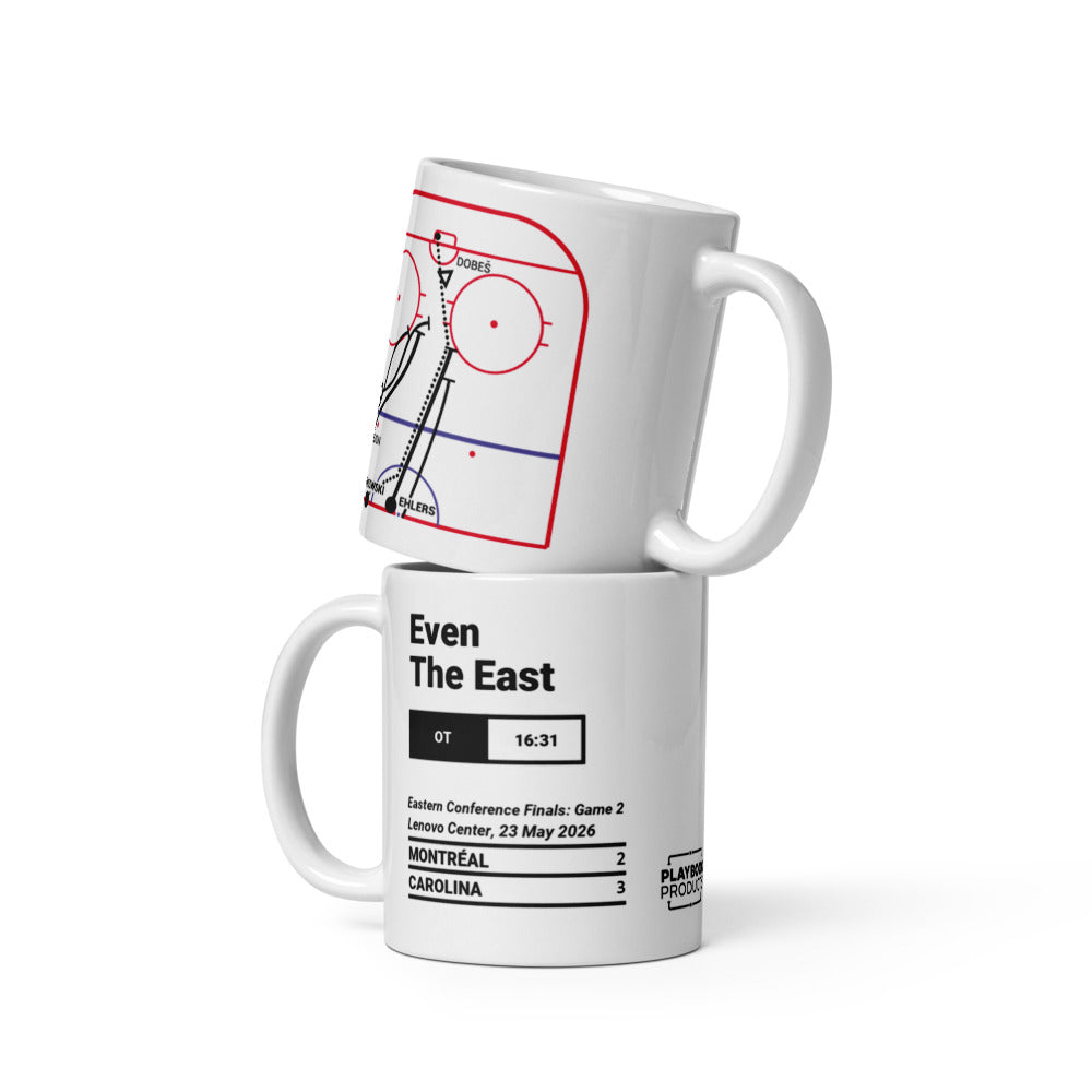 Carolina Hurricanes Greatest Goals Mug: Even The East (2026)