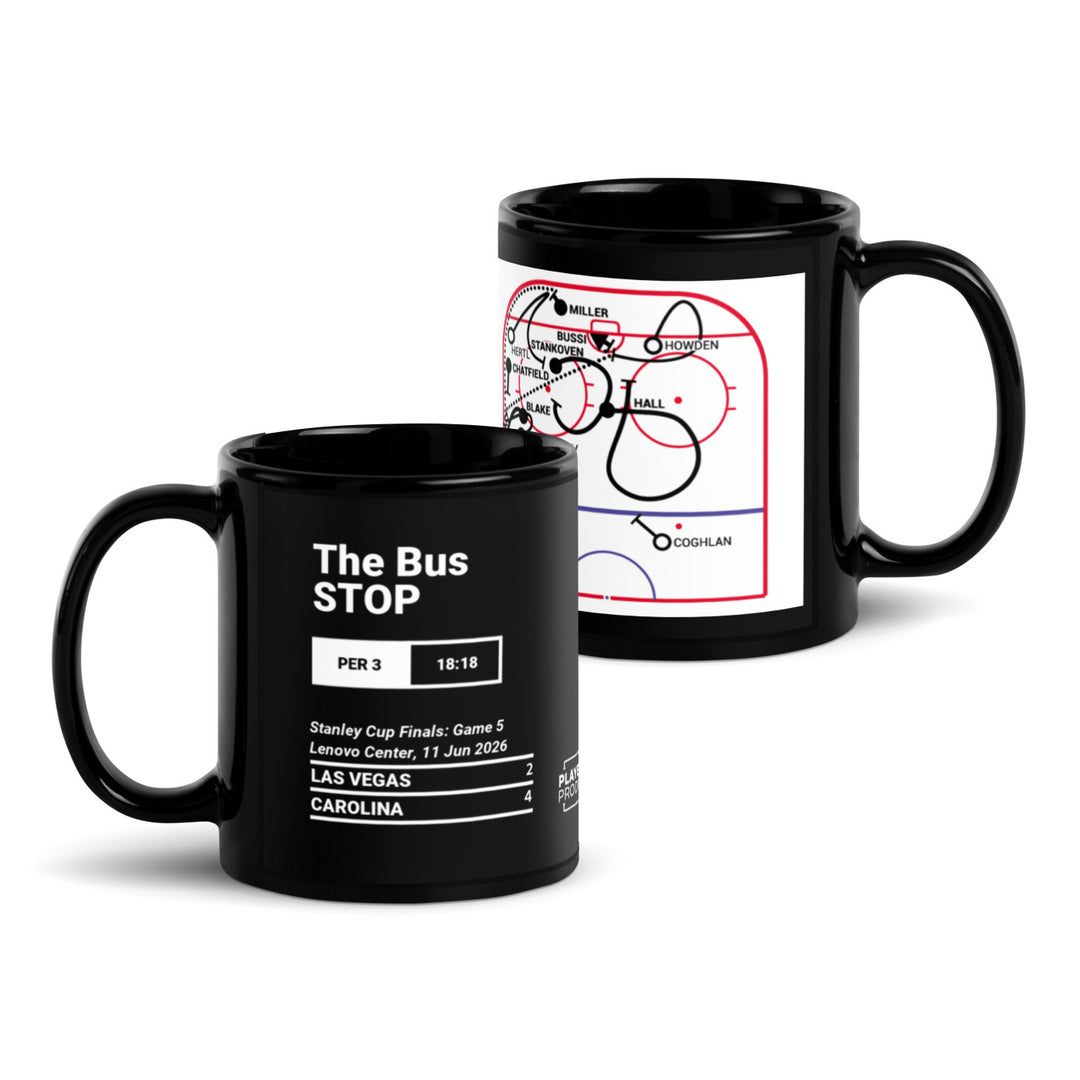 Carolina Hurricanes Greatest Goals Mug: The Bus STOP (2026)