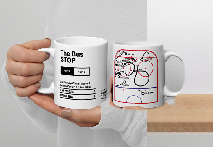 Carolina Hurricanes Greatest Goals Mug: The Bus STOP (2026)