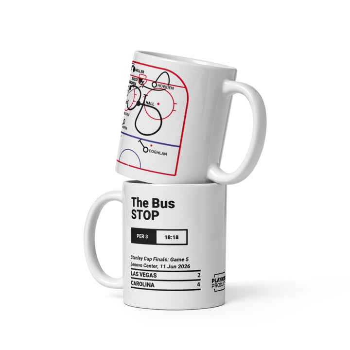 Carolina Hurricanes Greatest Goals Mug: The Bus STOP (2026)
