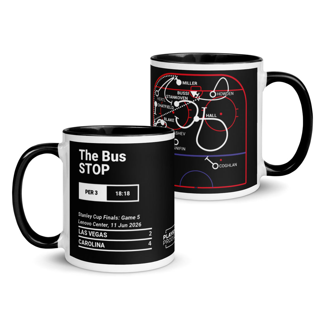 Carolina Hurricanes Greatest Goals Mug: The Bus STOP (2026)