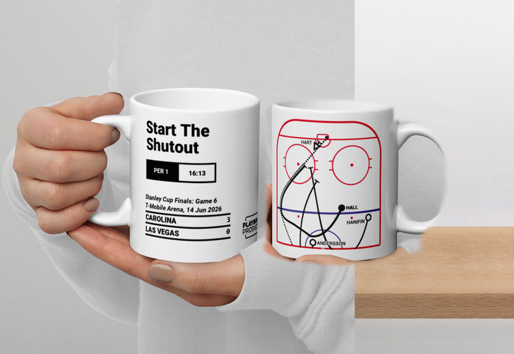 Carolina Hurricanes Greatest Goals Mug: Start The Shutout (2026)