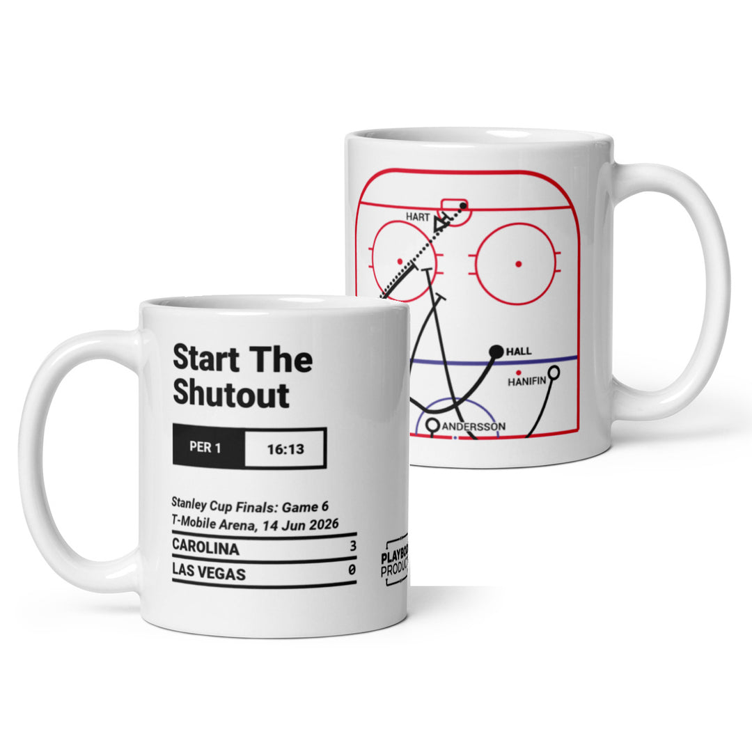 Carolina Hurricanes Greatest Goals Mug: Start The Shutout (2026)
