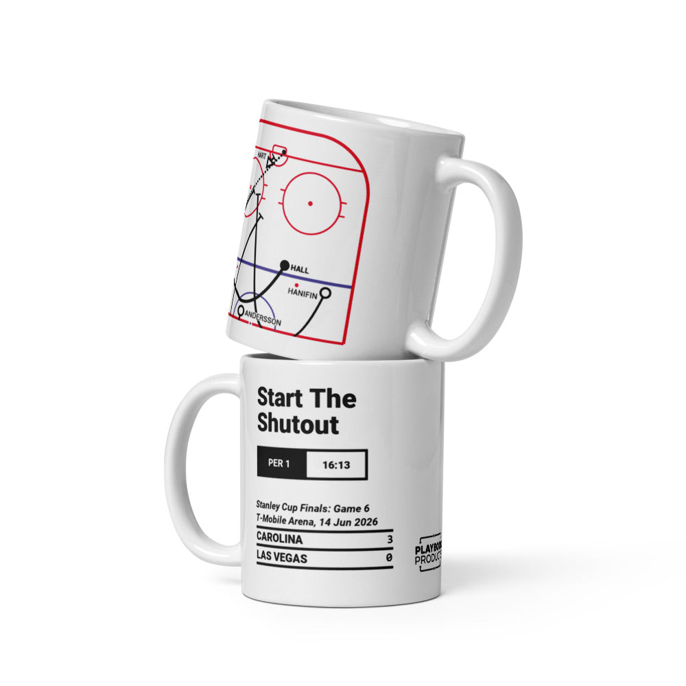 Carolina Hurricanes Greatest Goals Mug: Start The Shutout (2026)