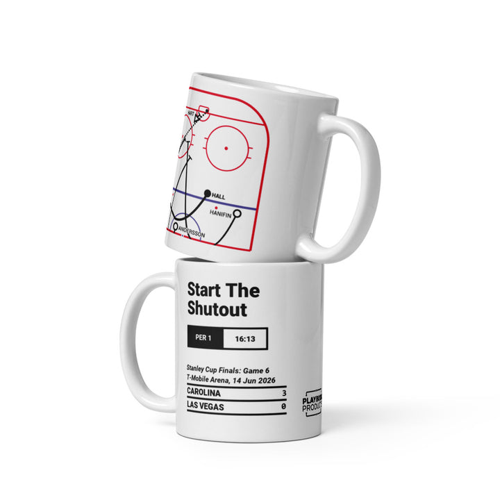Carolina Hurricanes Greatest Goals Mug: Start The Shutout (2026)