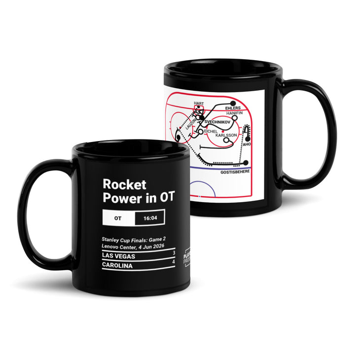 Carolina Hurricanes Greatest Goals Mug: Rocket Power in OT (2026)