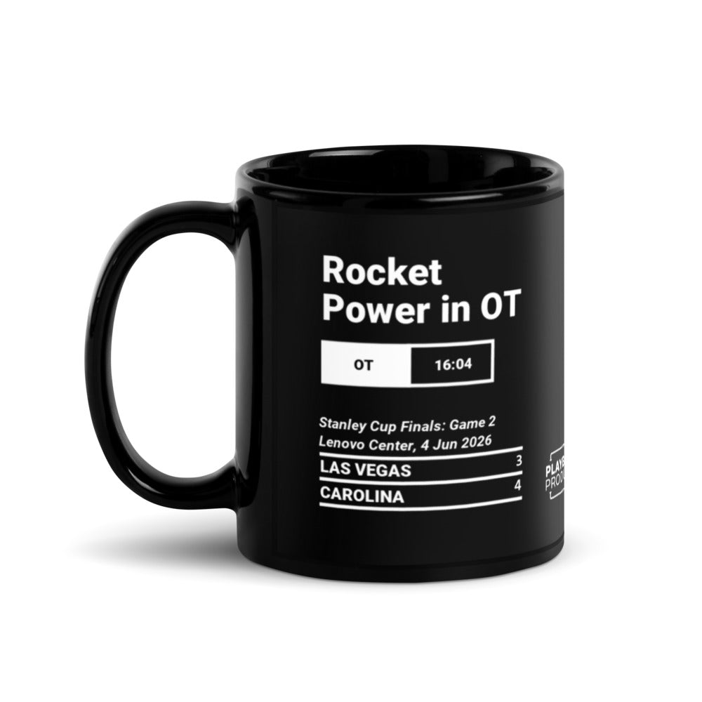 Carolina Hurricanes Greatest Goals Mug: Rocket Power in OT (2026)