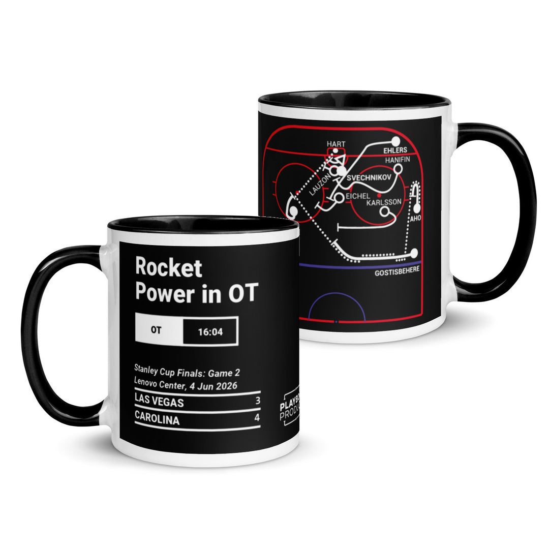 Carolina Hurricanes Greatest Goals Mug: Rocket Power in OT (2026)