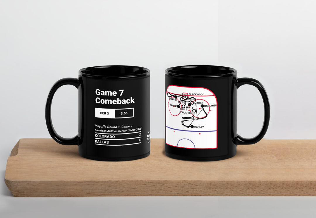 Dallas Stars Greatest Goals Mug: Game 7 Comeback (2025)
