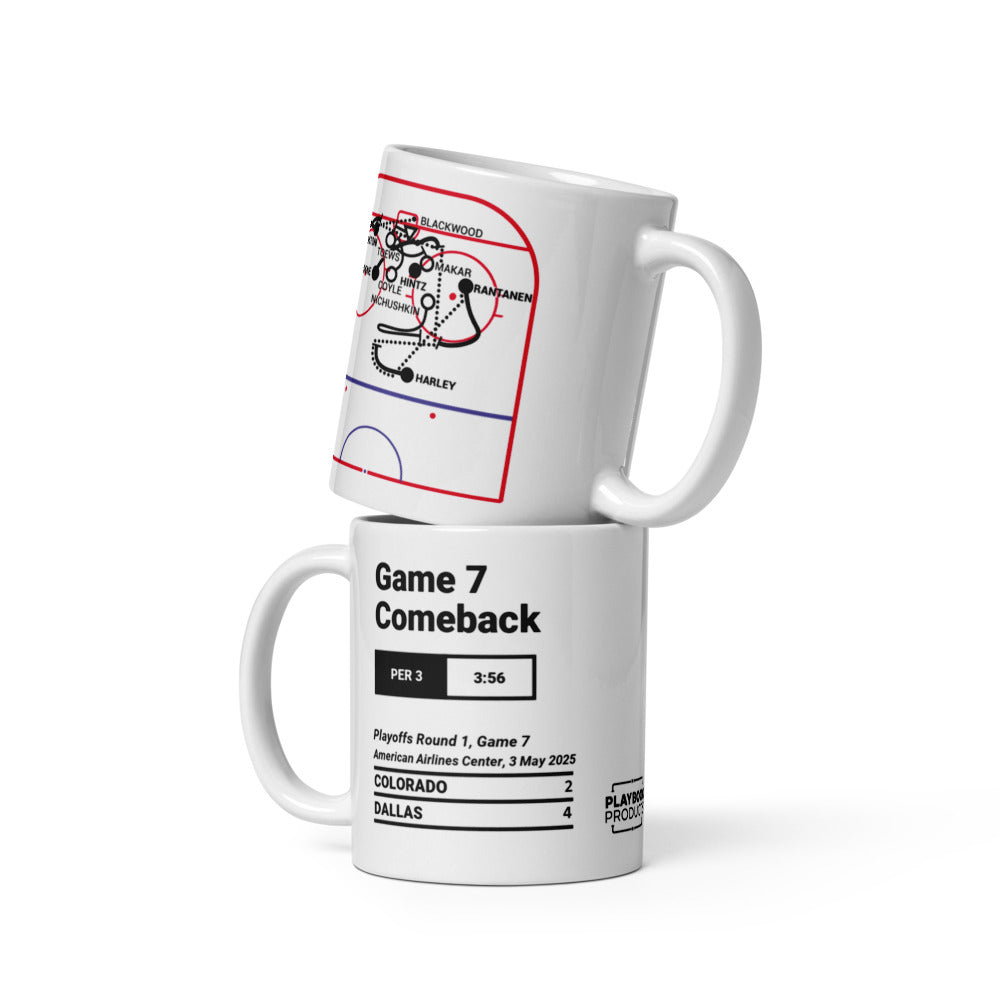 Dallas Stars Greatest Goals Mug: Game 7 Comeback (2025)
