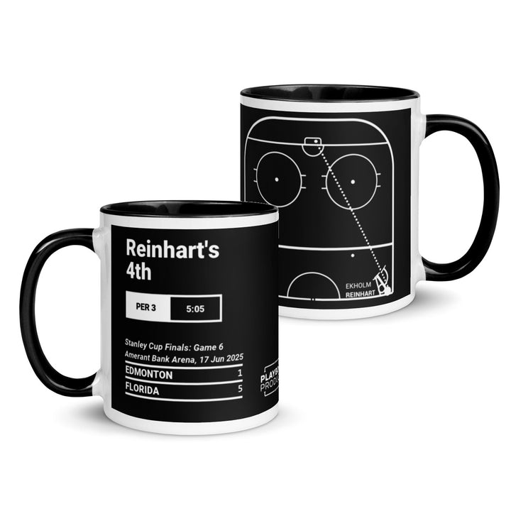 Florida Panthers Greatest Goals Mug: Reinhart's 4th (2025)