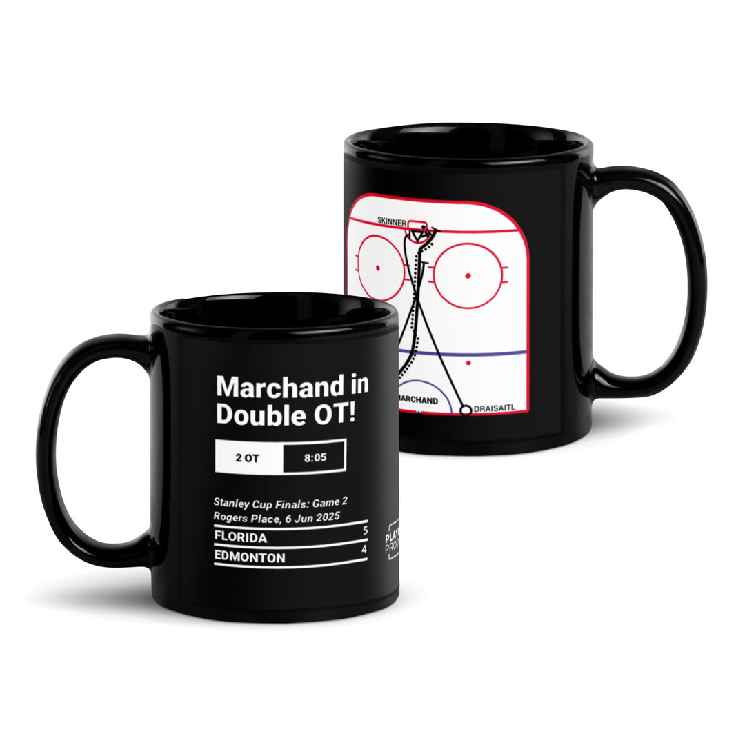 Florida Panthers Greatest Goals Mug: Marchand in Double OT! (2025)