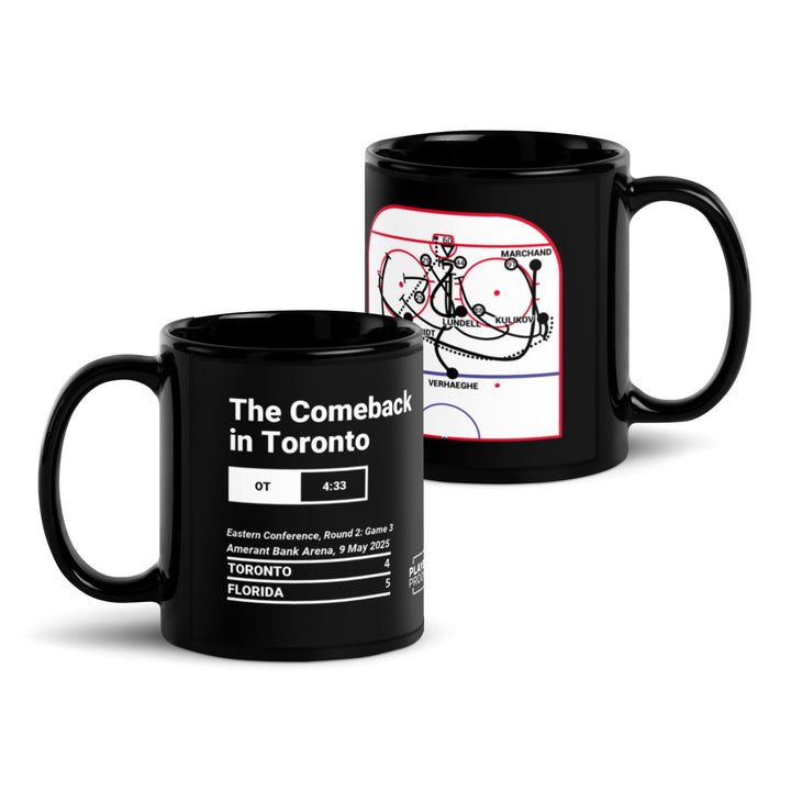Florida Panthers Greatest Goals Mug: The Comeback in Toronto (2025)