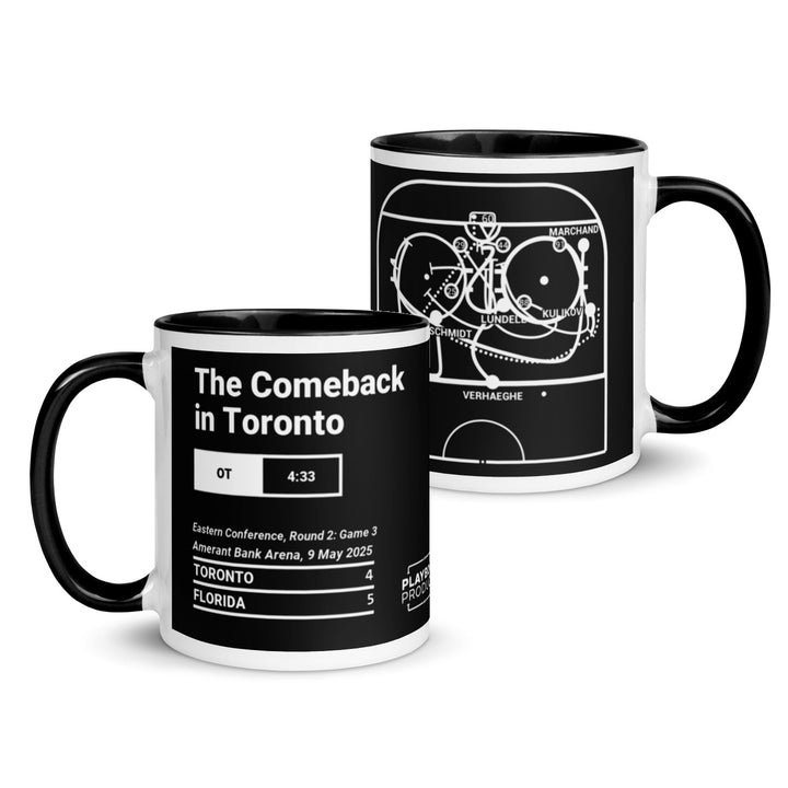 Florida Panthers Greatest Goals Mug: The Comeback in Toronto (2025)