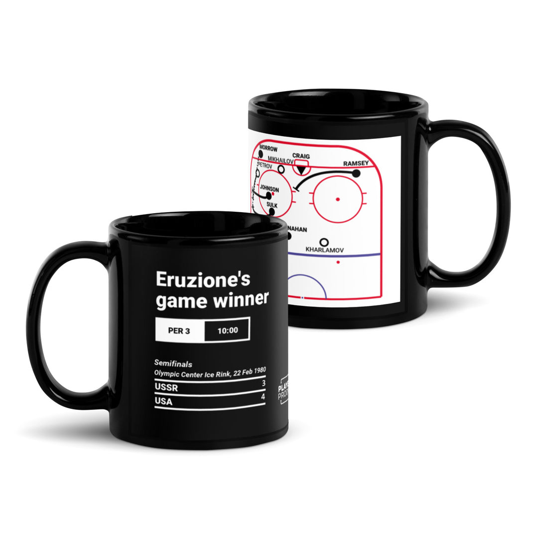 United States Men's National Hockey Team Greatest Goals Mug: Eruzione's game winner (1980)