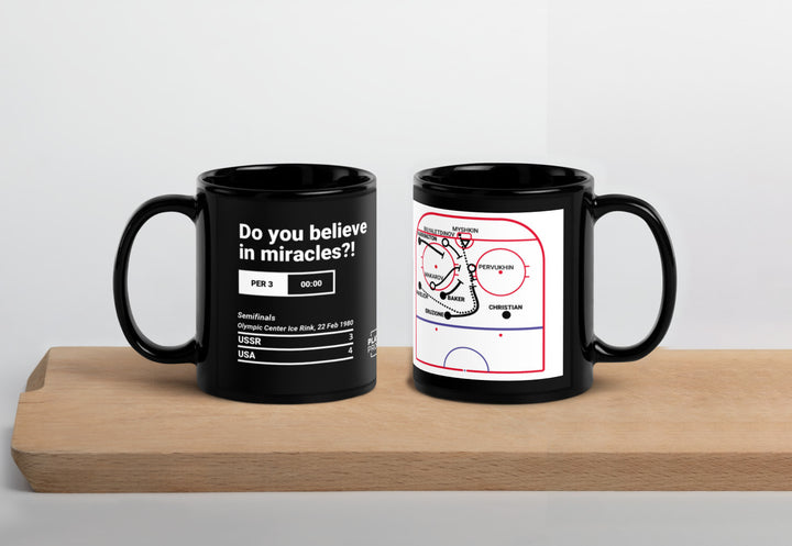 United States Men's National Hockey Team Greatest Goals Mug: Do you believe in miracles?! (1980)