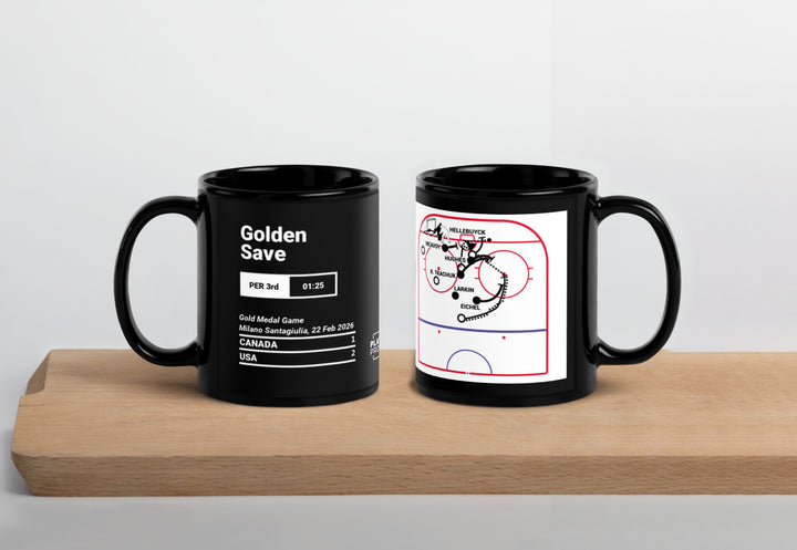 United States Men's National Hockey Team Greatest Goals Mug: Golden Save (2026)