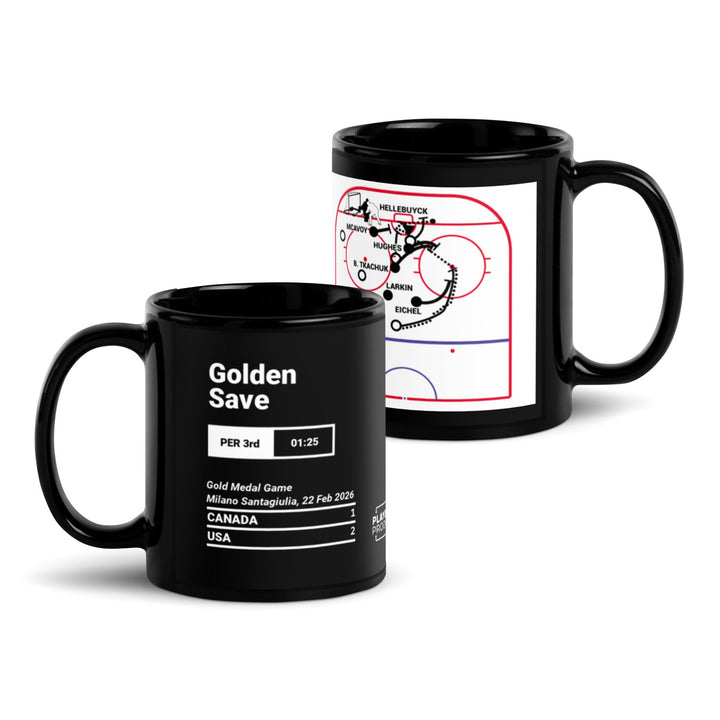 United States Men's National Hockey Team Greatest Goals Mug: Golden Save (2026)