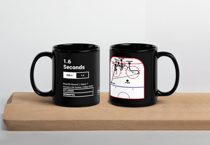 Winnipeg Jets Greatest Goals Mug: 1.6 Seconds (2025)