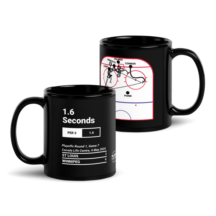 Winnipeg Jets Greatest Goals Mug: 1.6 Seconds (2025)