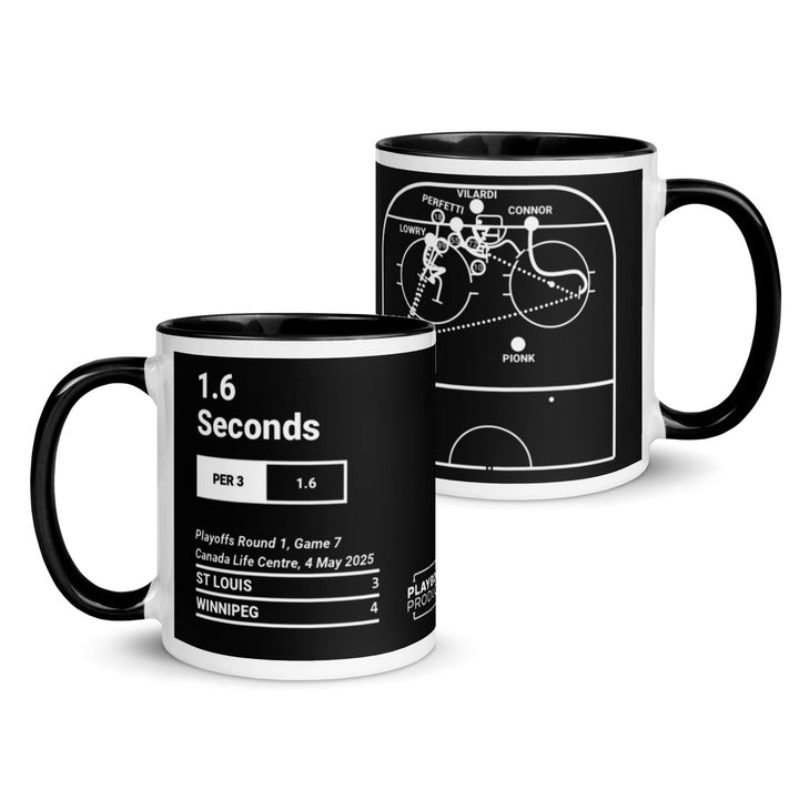 Winnipeg Jets Greatest Goals Mug: 1.6 Seconds (2025)