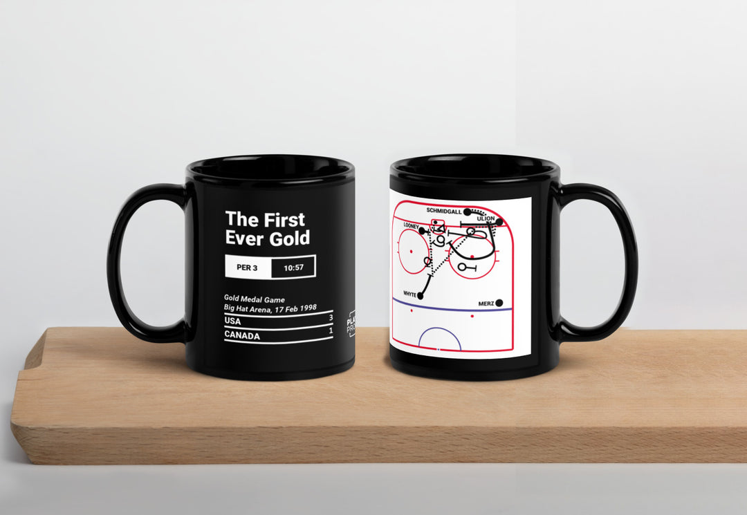 United States Women's National Hockey Team Greatest Goals Mug: The First Ever Gold (1998)