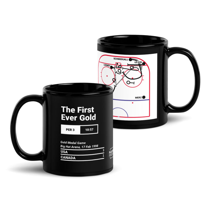 United States Women's National Hockey Team Greatest Goals Mug: The First Ever Gold (1998)