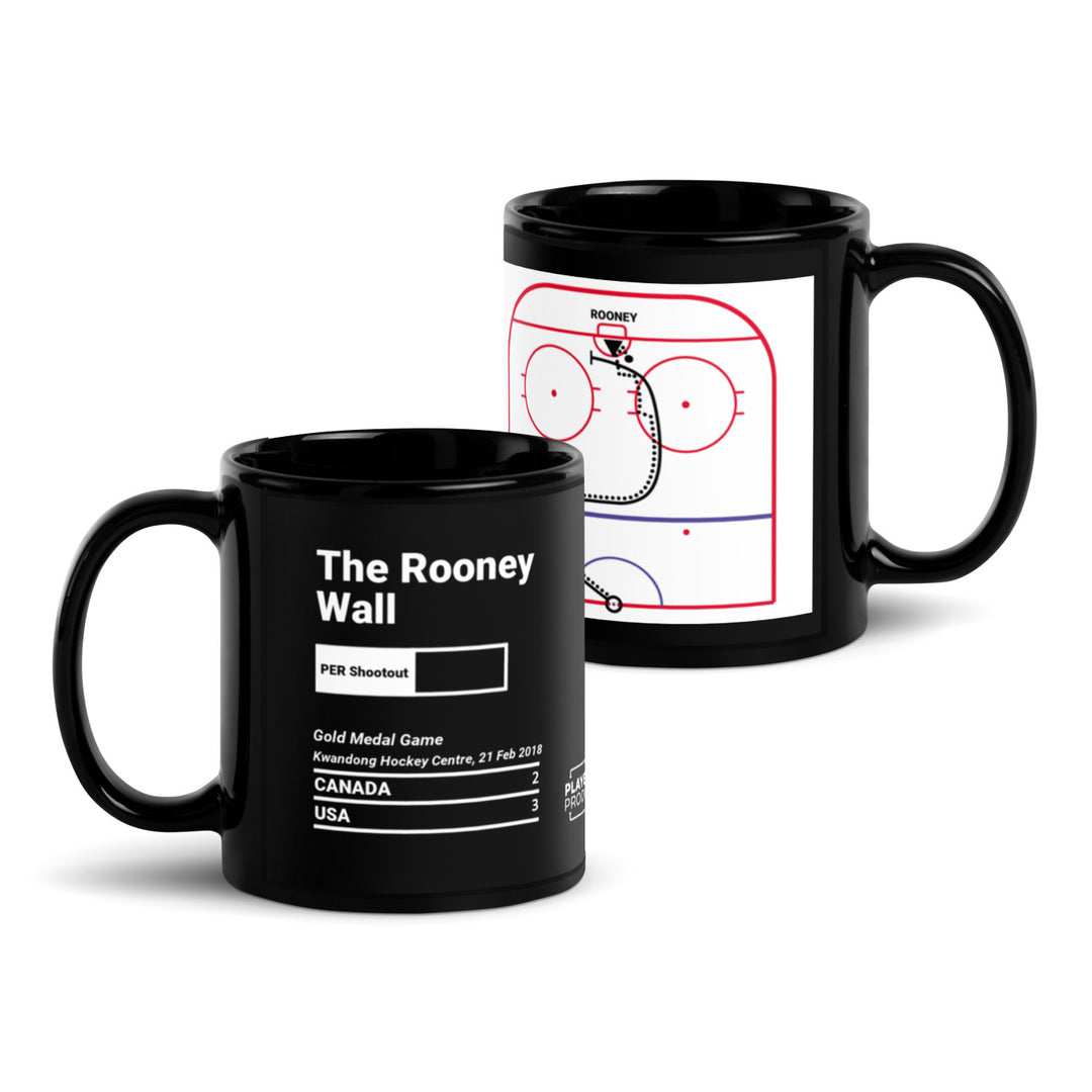 United States Women's National Hockey Team Greatest Goals Mug: The Rooney Wall (2018)