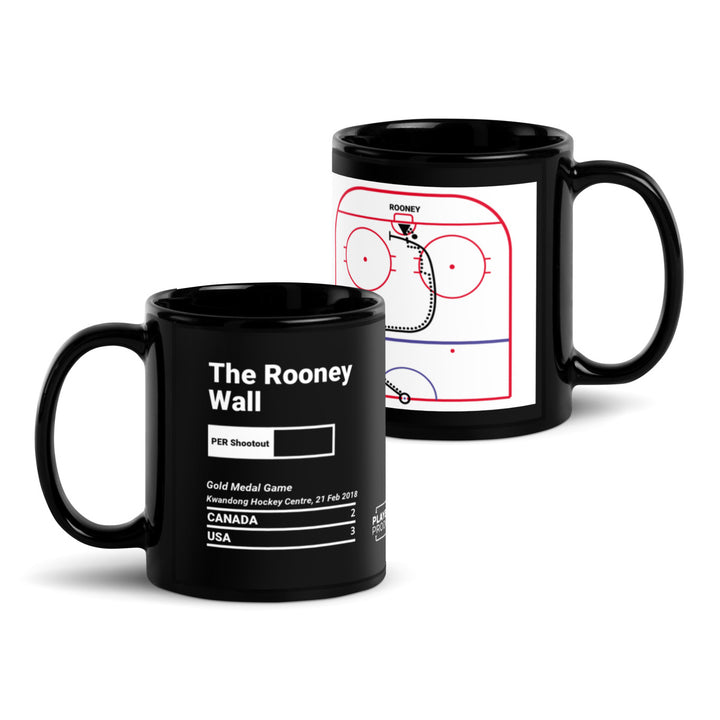 United States Women's National Hockey Team Greatest Goals Mug: The Rooney Wall (2018)