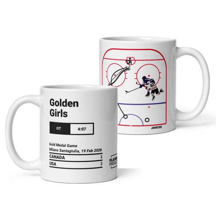 United States Women's National Hockey Team Greatest Goals Mug: Golden Girls (2026)