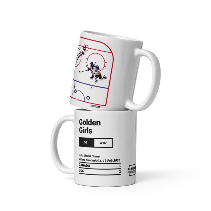 United States Women's National Hockey Team Greatest Goals Mug: Golden Girls (2026)