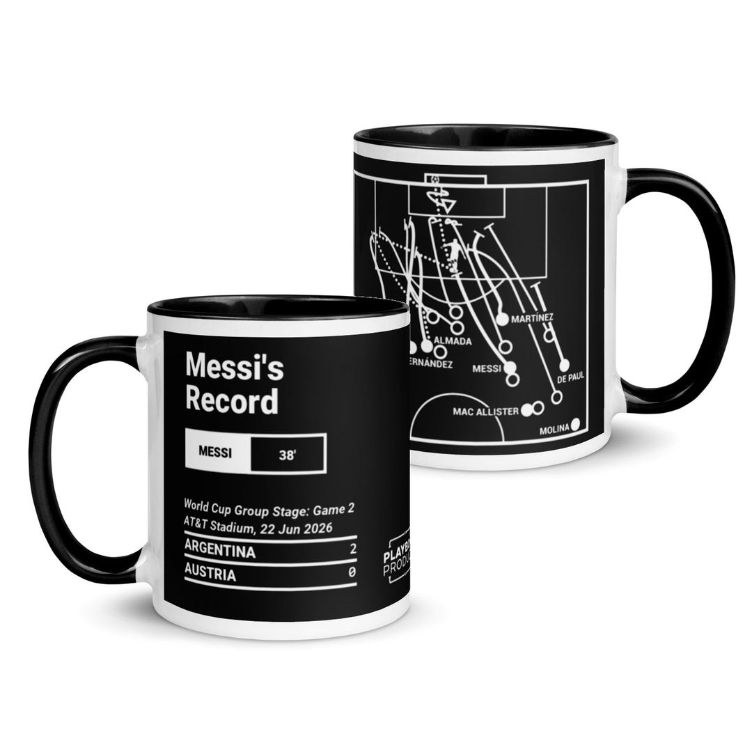 Argentina Greatest Goals Mug: Messi's Record (2026)