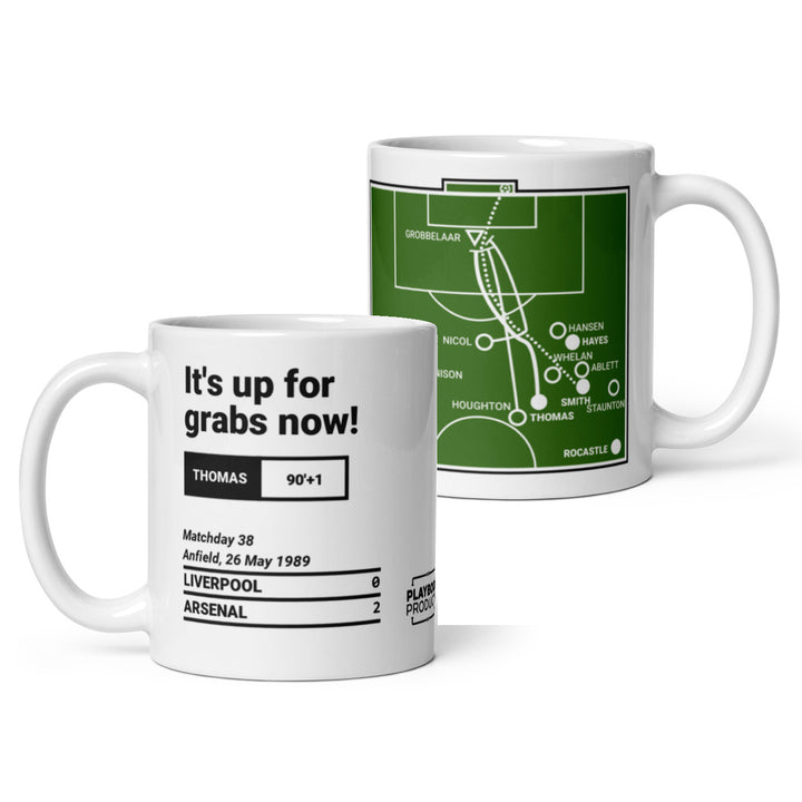 Arsenal Greatest Goals Mug: It's up for grabs now! (1989)